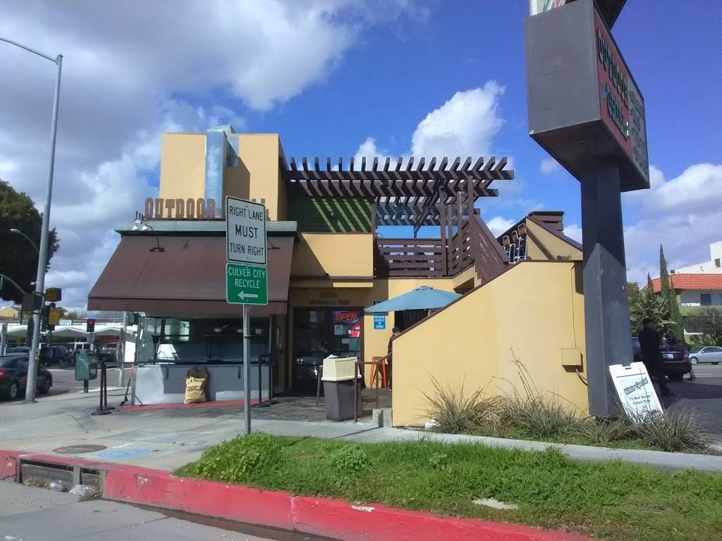 Outdoor Grill | restaurant | 12630 Washington Pl, Los Angeles, CA 90066, USA | 3106364745 OR +1 310-636-4745