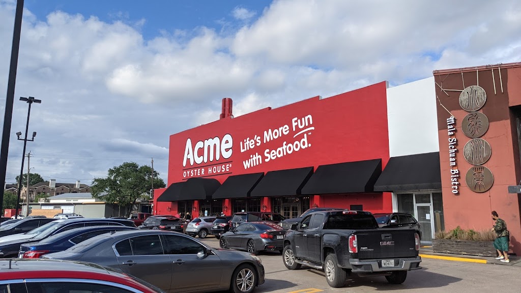 Acme Oyster House | restaurant | 1201 Westheimer Rd, Houston, TX 77006, USA | 3465712071 OR +1 346-571-2071
