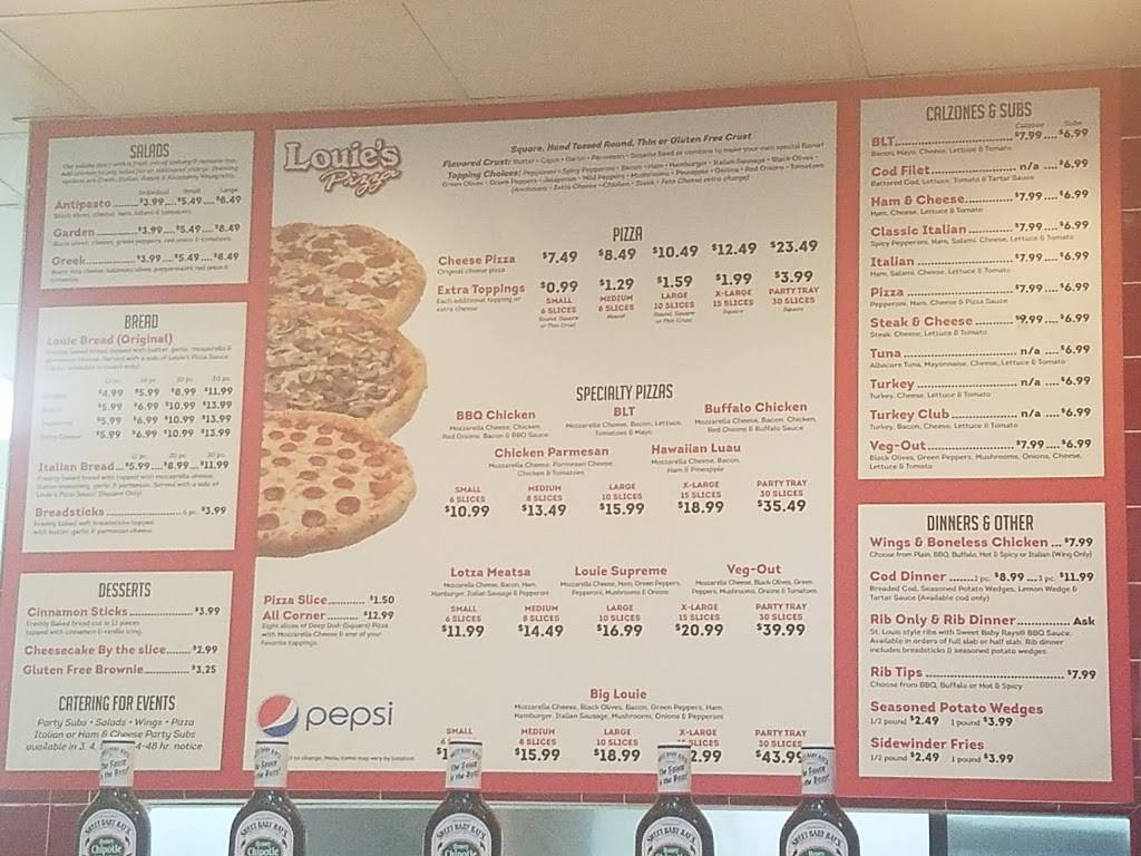 Louies Pizza | restaurant | 11515 26 Mile Rd, Washington, MI 48094, USA | 5867861616 OR +1 586-786-1616