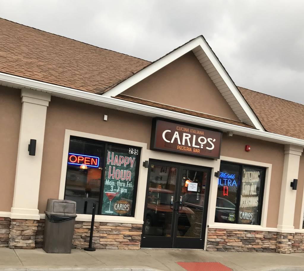 Carlos pizzeria and bar | restaurant | 295 Wawayanda Ave, Middletown, NY 10940, USA | 8457754662 OR +1 845-775-4662
