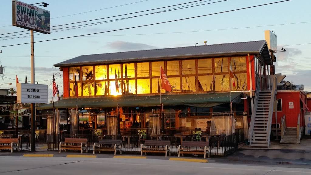 Crazy Alans Swamp Shack | restaurant | 310 Texas Ave, Kemah, TX 77565, USA | 2813345000 OR +1 281-334-5000