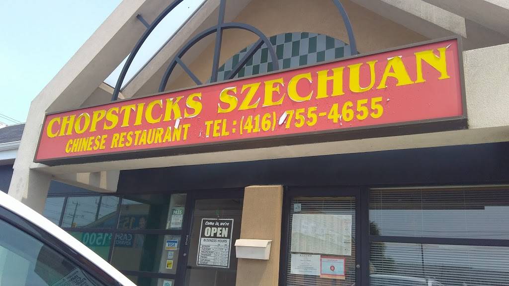 Chopsticks Szechuan Chinese | restaurant | 1163 Ellesmere Rd, Scarborough, ON M1P 2X6, Canada | 4167554655 OR +1 416-755-4655
