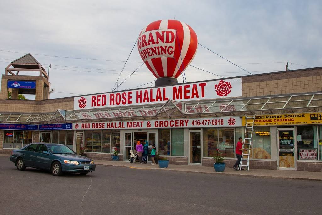 Red Rose Halal Meat | restaurant | 462 Birchmount Rd, Scarborough, ON M1K 1N8, Canada | 4164776918 OR +1 416-477-6918