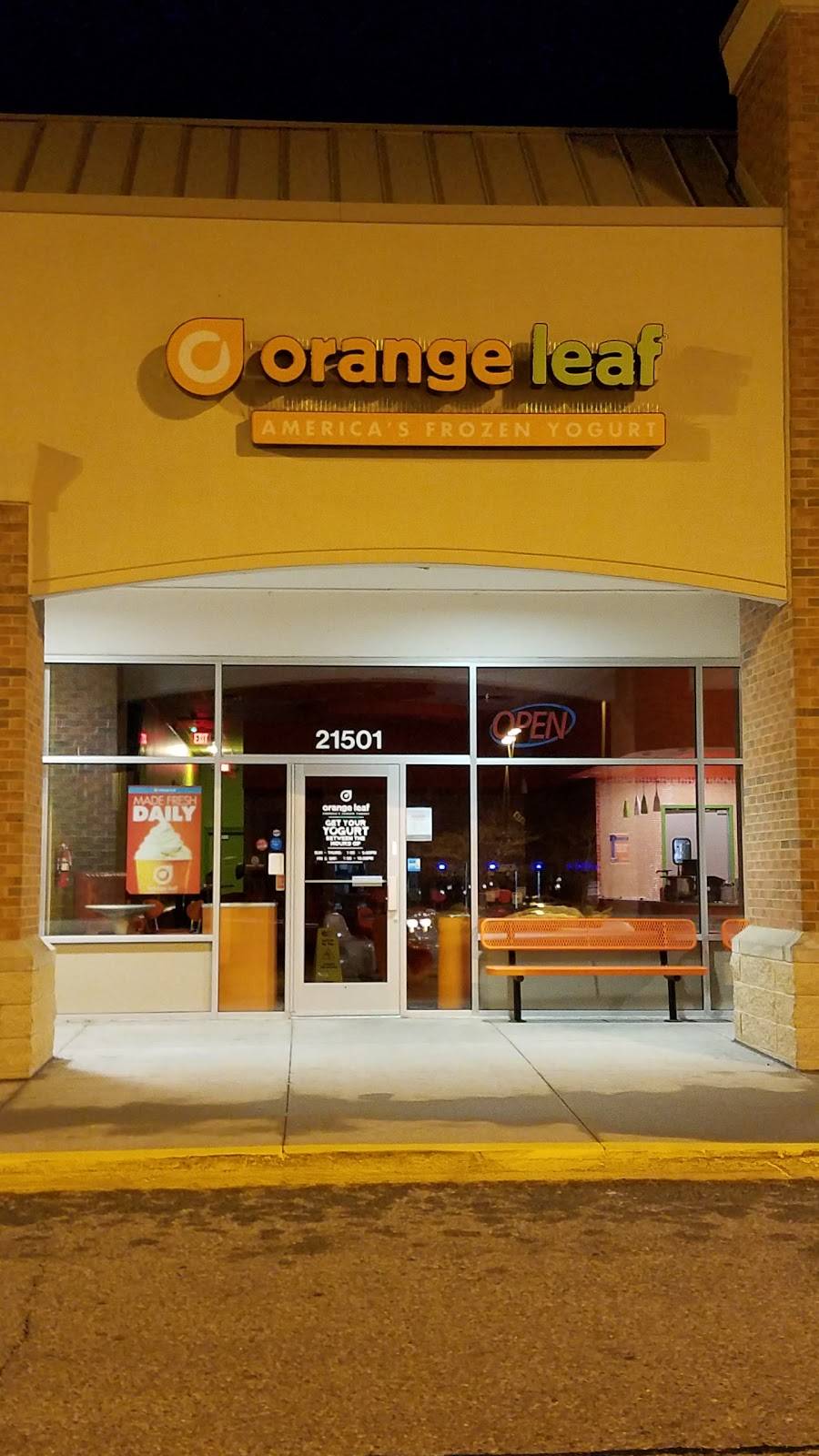 Orange Leaf Frozen Yogurt | restaurant | 21501 21 Mile Rd, Macomb, MI 48044, USA | 5863294228 OR +1 586-329-4228
