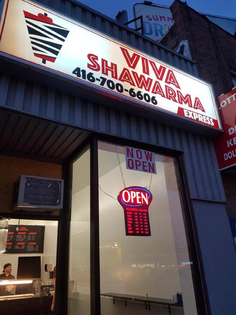 VIVA SHAWARMA | restaurant | 1105 Victoria Park Ave, Toronto, ON M4B 2K2, Canada | 4167006606 OR +1 416-700-6606