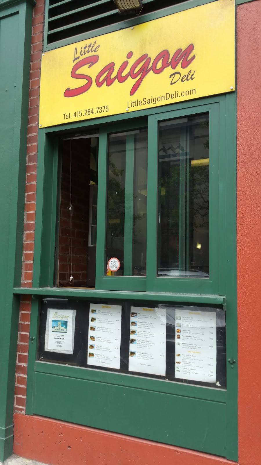 Little Saigon Deli | restaurant | 131 Steuart St # 101, San Francisco, CA 94105, USA | 4152007378 OR +1 415-200-7378