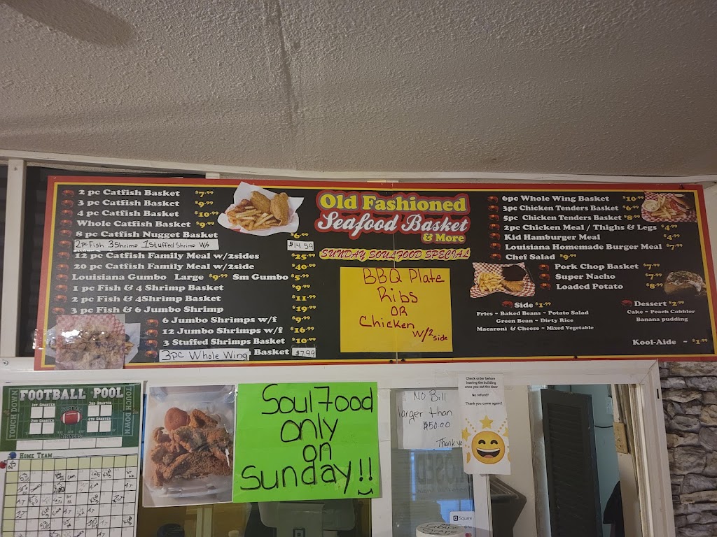 Old Fashion Seafood Basket & More | restaurant | 4805 Spring Ave, Dallas, TX 75210, USA | 4698720016 OR +1 469-872-0016