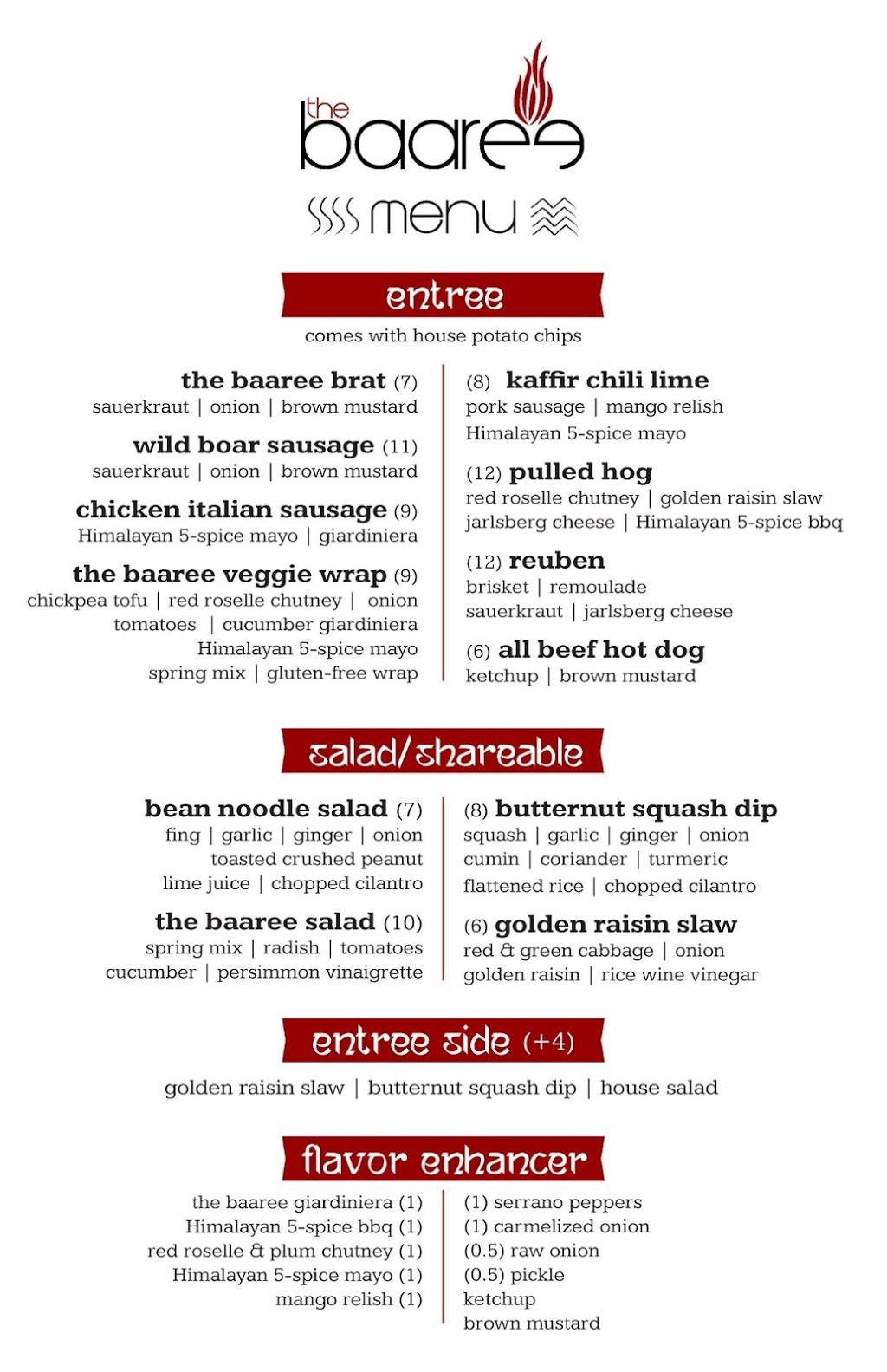 the baaree | restaurant | 105 S Main St, Thiensville, WI 53092, USA | 2622369463 OR +1 262-236-9463