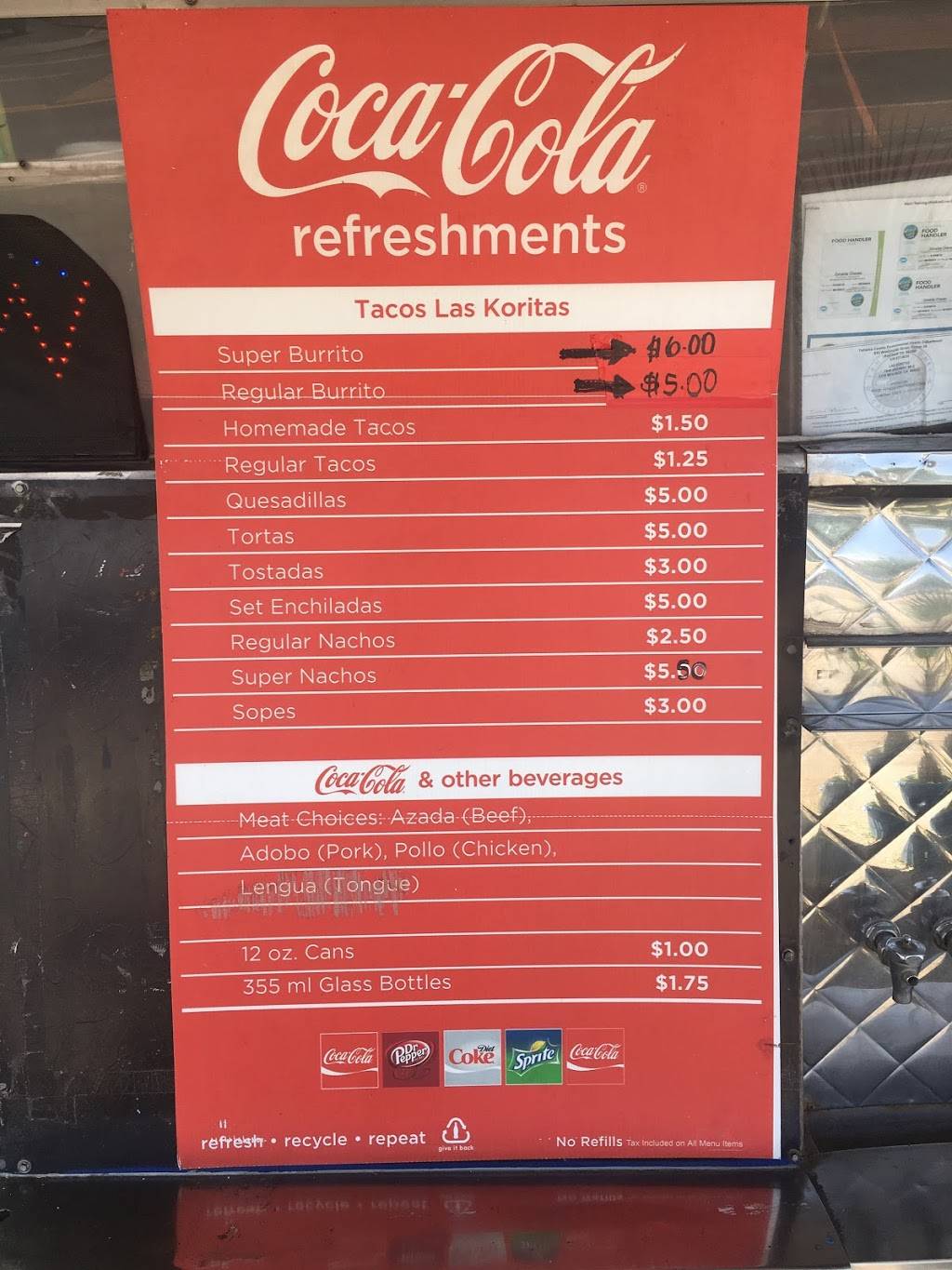 Tacos Las Koritas | restaurant | 7949 CA-99, Los Molinos, CA 96055, USA | 5305675142 OR +1 530-567-5142