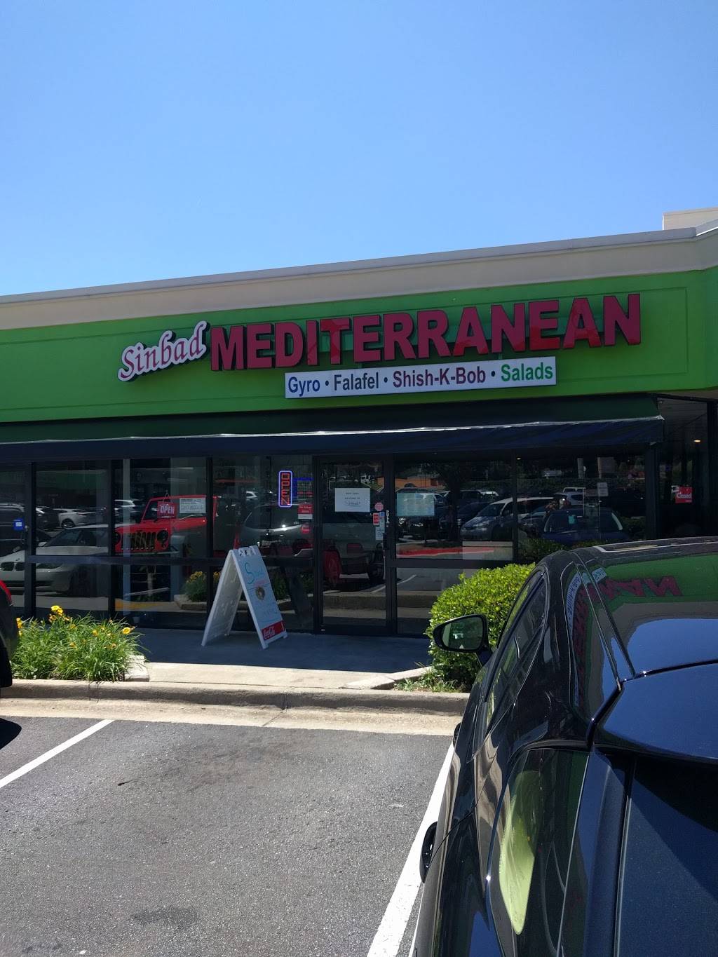 Sinbad Mediterranean Grill | restaurant | 3000 Windy Hill Rd SE #164, Marietta, GA 30067, USA | 6785038857 OR +1 678-503-8857