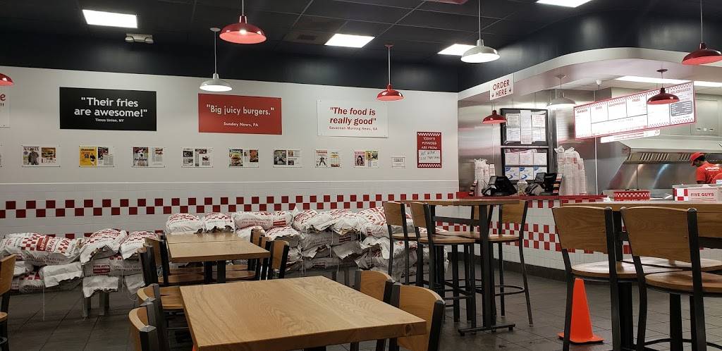 Five Guys | meal takeaway | 6297 Roswell Rd, Sandy Springs, GA 30328, USA | 4048511958 OR +1 404-851-1958