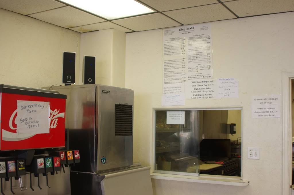 King Falafel | restaurant | 855 Guadalupe St, Guadalupe, CA 93434, USA | 8053430353 OR +1 805-343-0353