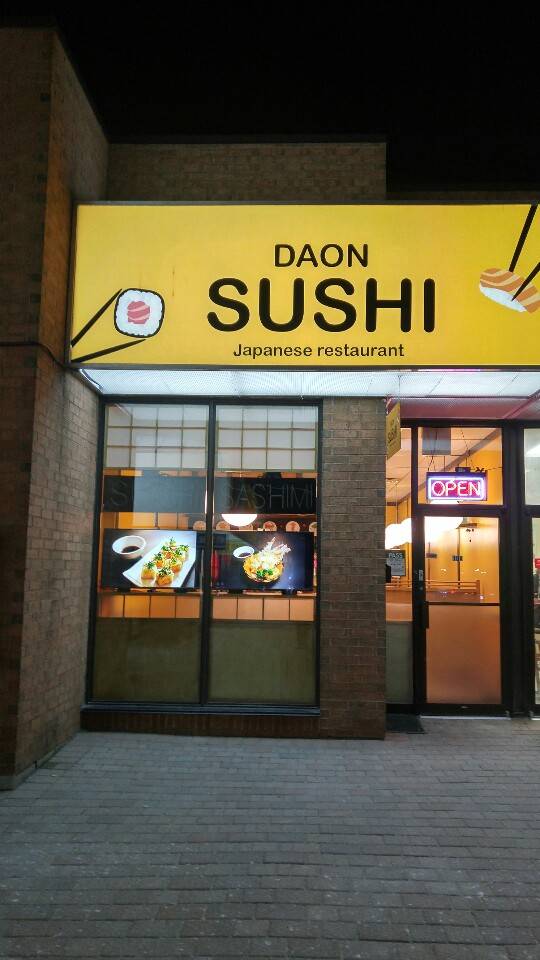 Daon Sushi | restaurant | 4188 Finch Ave E, Scarborough, ON M1V 0C5, Canada | 6472717333 OR +1 647-271-7333