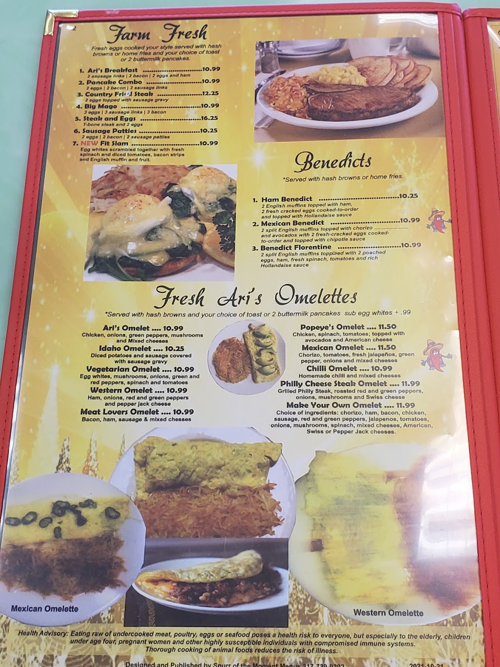 Aris Pancake House | restaurant | 2150 Independence Drive Suite F Y E, Greenwood, IN 46143, USA | 3178932268 OR +1 317-893-2268