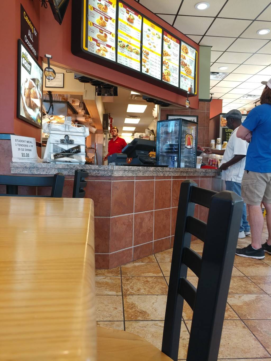 Golden Chick | meal takeaway | 5010 S Hwy 360, #360, Grand Prairie, TX 75052, USA | 2142350096 OR +1 214-235-0096