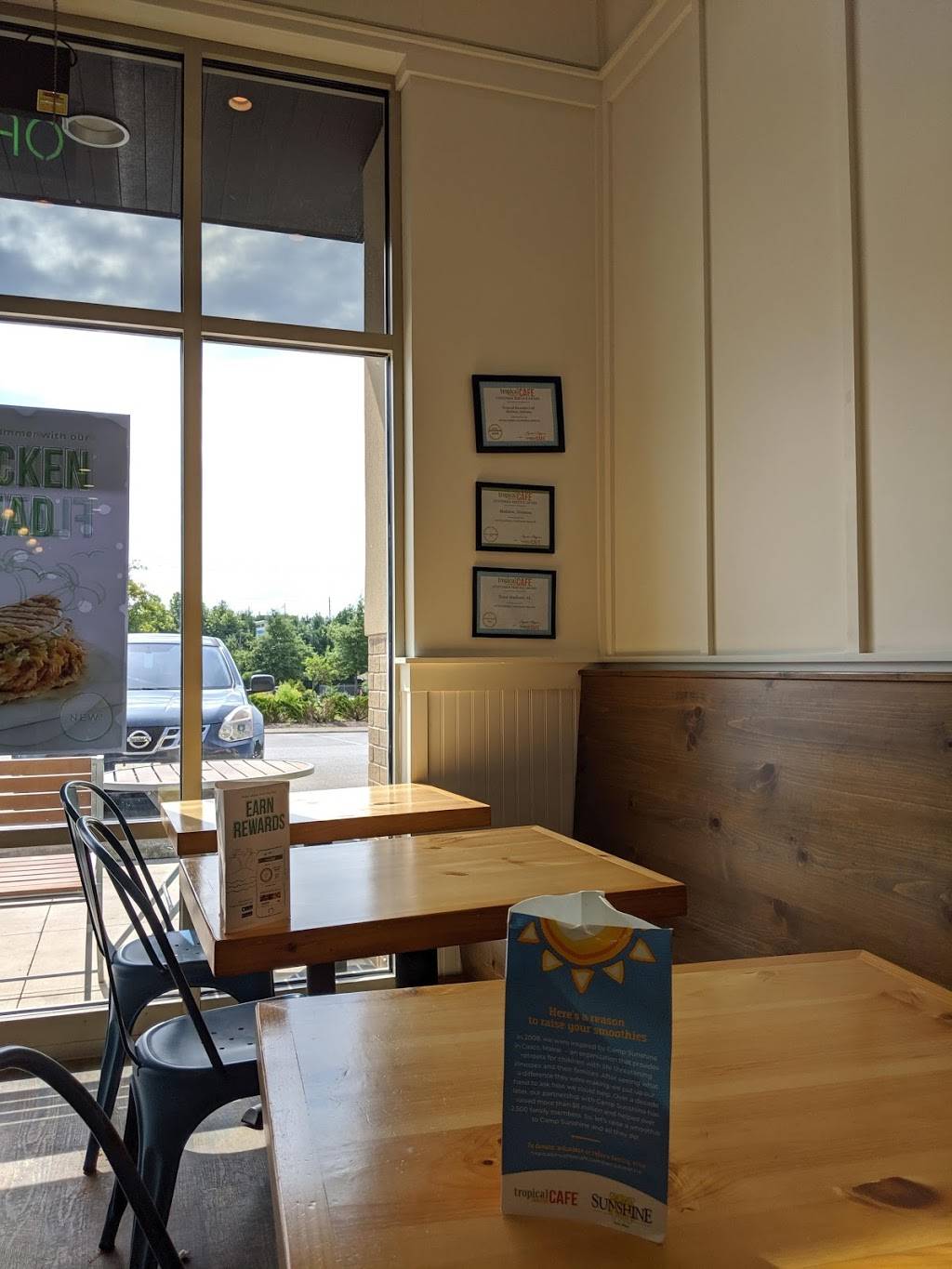 Tropical Smoothie Cafe | restaurant | 1079 Balch Rd, Madison, AL 35758, USA | 2569704330 OR +1 256-970-4330