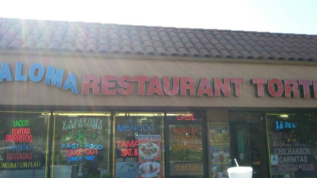 La Paloma | restaurant | 1314 E Duarte Rd, Duarte, CA 91010, USA | 6263591716 OR +1 626-359-1716