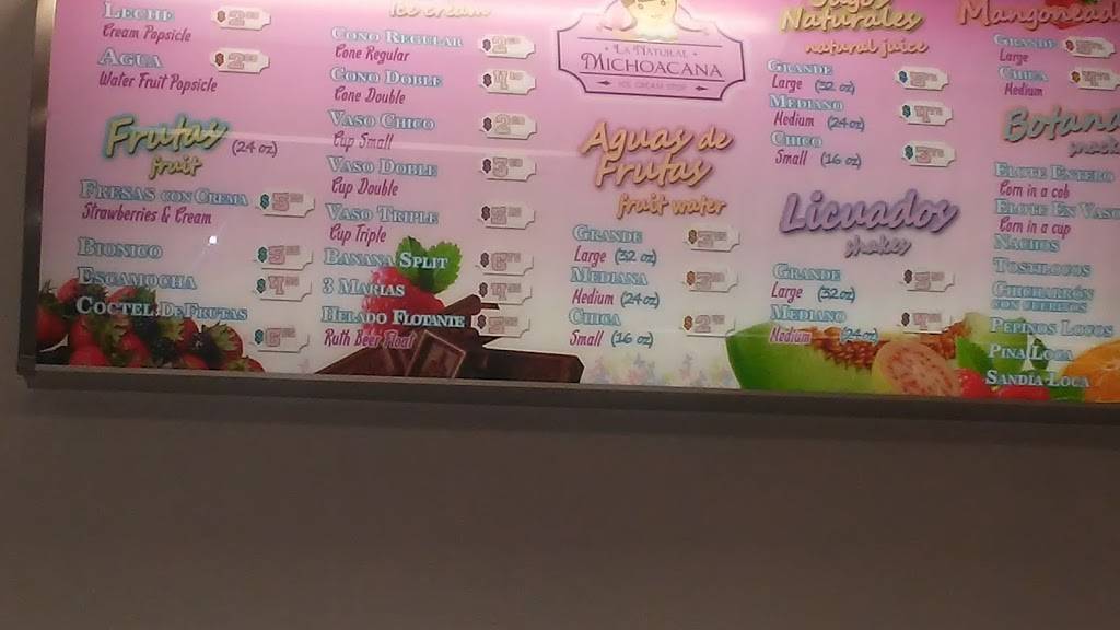 La Natural Michoacana Ice Cream Stop | meal takeaway | 16687 Arrow Blvd Suit 300, Fontana, CA 92335, USA | 9093653098 OR +1 909-365-3098