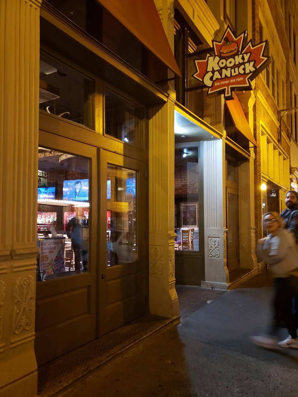 Kooky Canuck | restaurant | 87 S 2nd St #3009, Memphis, TN 38103, USA | 9015789800 OR +1 901-578-9800