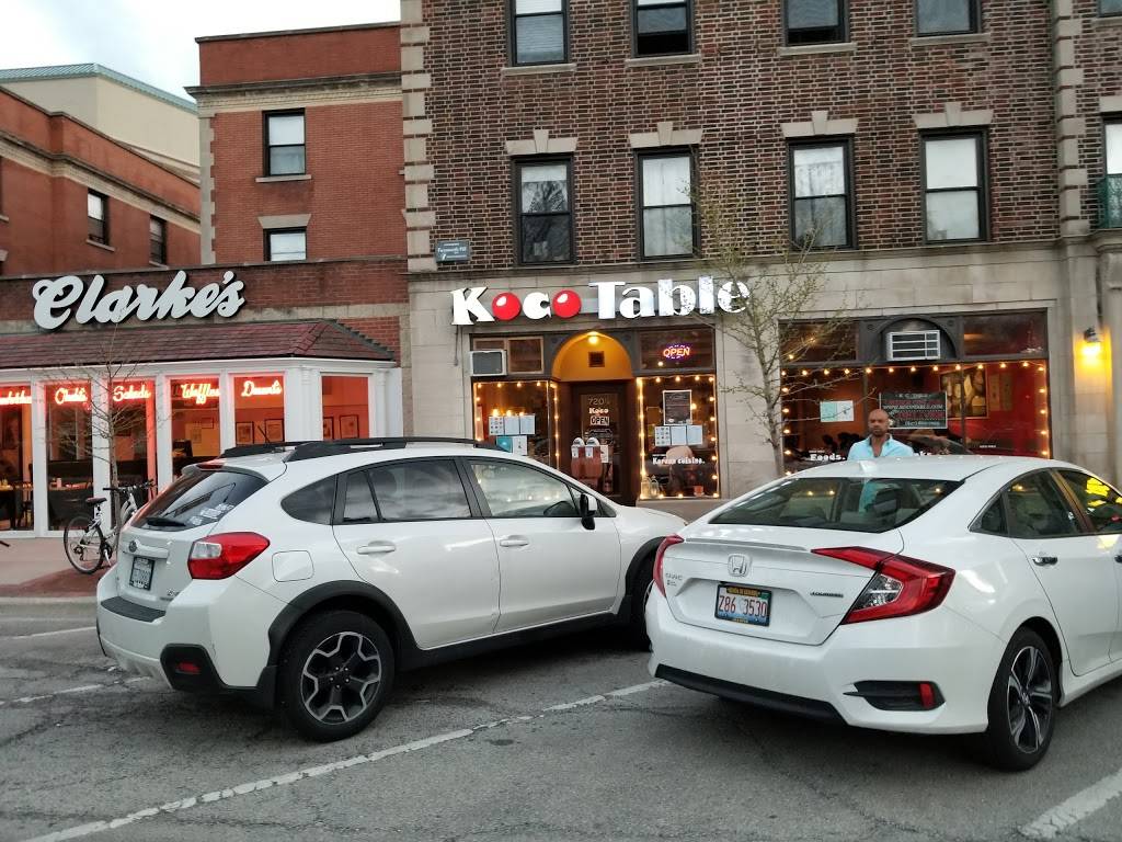 Koco Table Evanston | restaurant | 720 1/2 Clark St, Evanston, IL 60201, USA | 8478667055 OR +1 847-866-7055