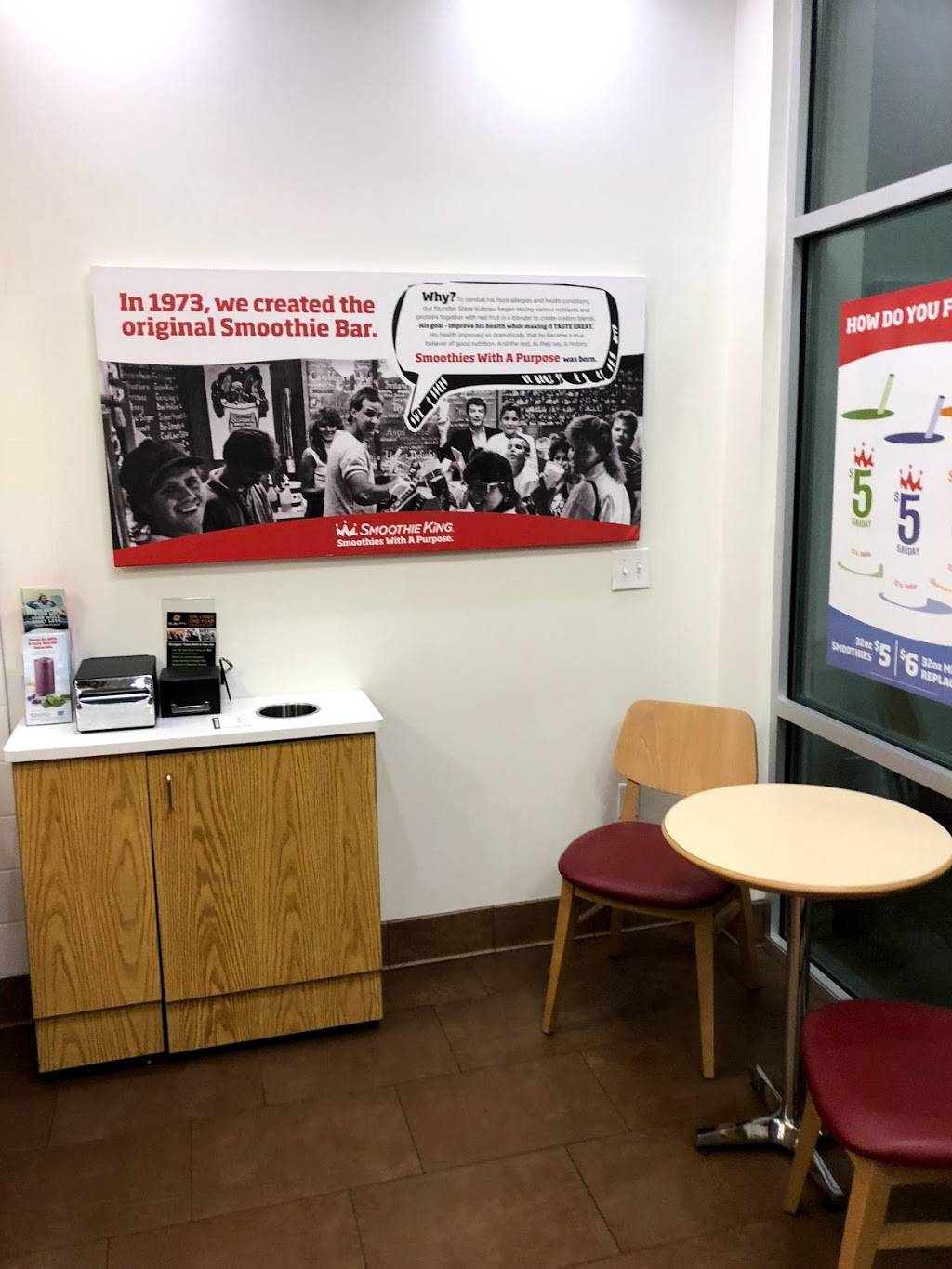 Smoothie King | restaurant | 3056 Healthy Way Suite 144, Vestavia Hills, AL 35243, USA | 2055027752 OR +1 205-502-7752