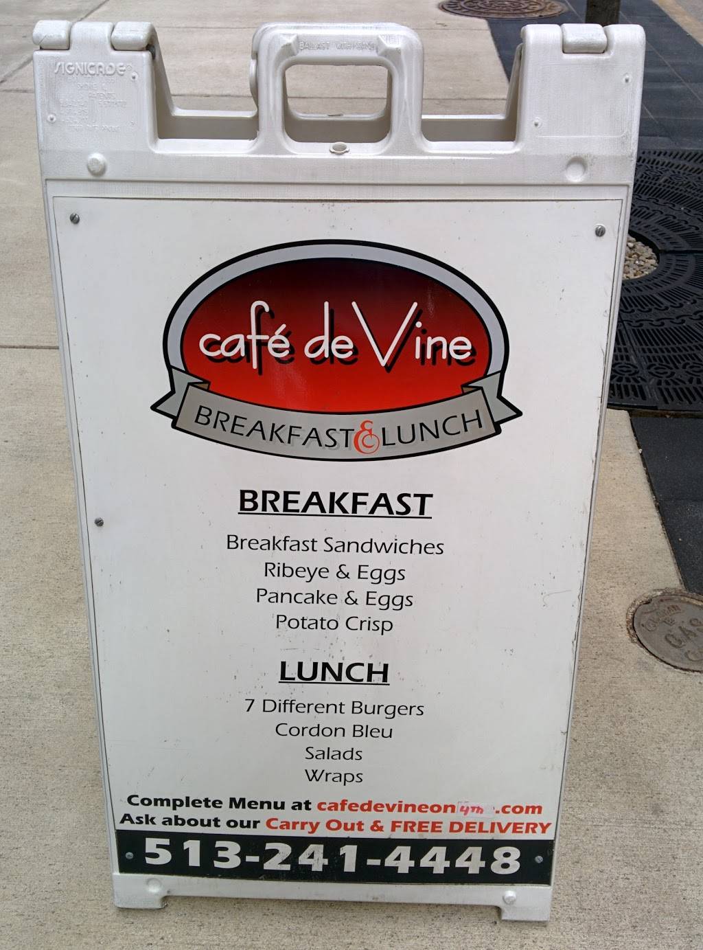 cafe deVine | restaurant | 41 E 4th St, Cincinnati, OH 45202, USA | 5132414448 OR +1 513-241-4448