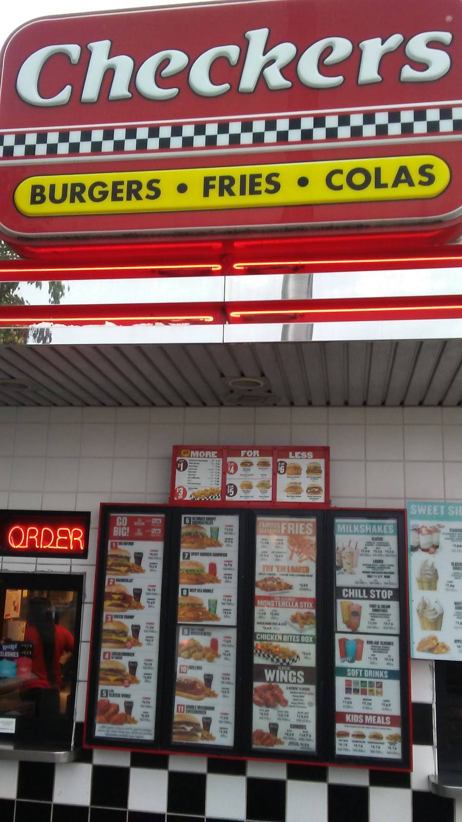 Checkers | restaurant | 1417 Crain Highway North, Glen Burnie, MD 21061, USA | 4107613830 OR +1 410-761-3830