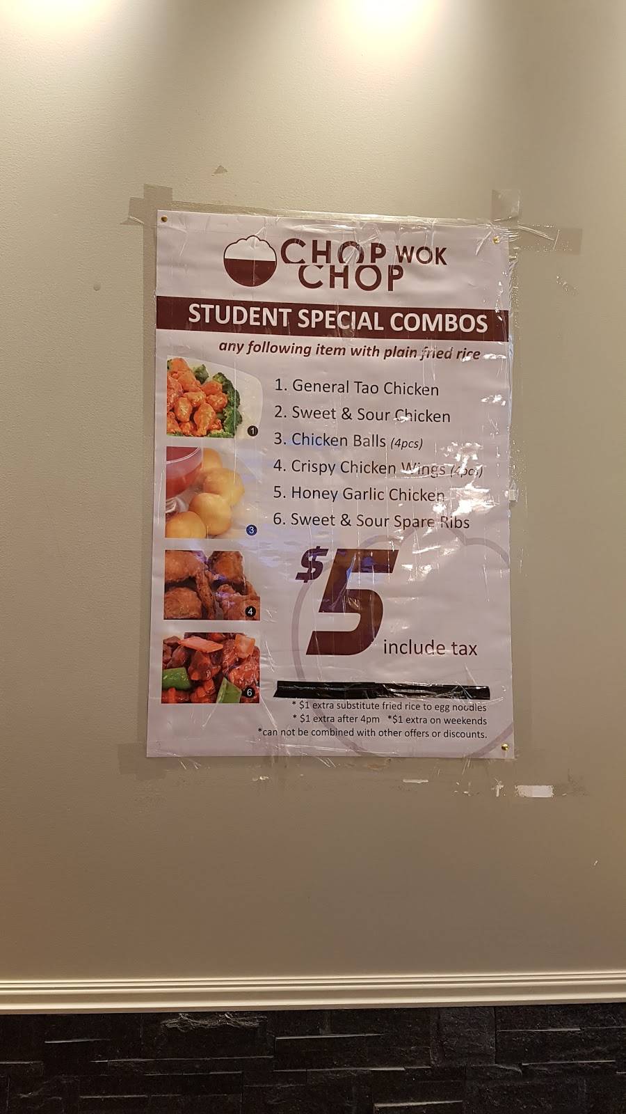 Chop Chop Wok | restaurant | 10671 Chinguacousy Rd, Brampton, ON L7A 0N5, Canada | 9058467800 OR +1 905-846-7800