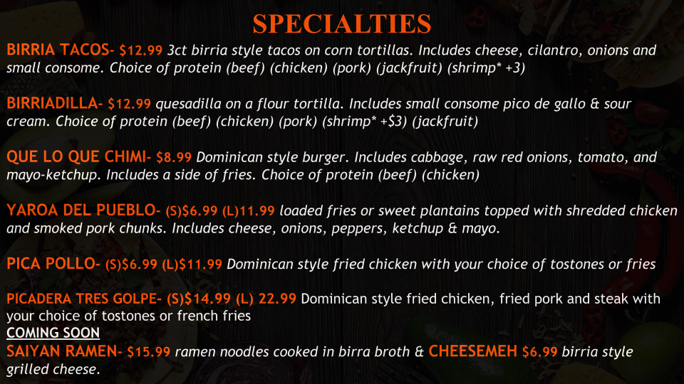 BirriaHolic | restaurant | 343 Hamilton St, Allentown, PA 18101, USA | 4842746456 OR +1 484-274-6456