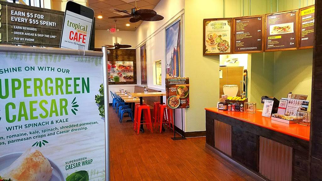Tropical Smoothie Cafe | restaurant | 63 W Washington St, Orlando, FL 32801, USA | 4078390830 OR +1 407-839-0830
