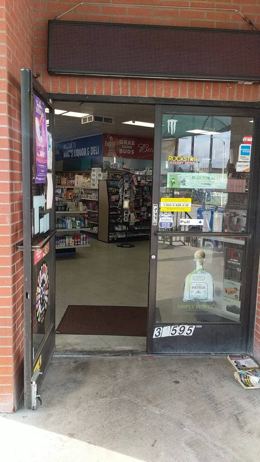 Macs Liquor & Deli | restaurant | 31595 Castaic Rd, Castaic, CA 91384, USA | 6616708989 OR +1 661-670-8989