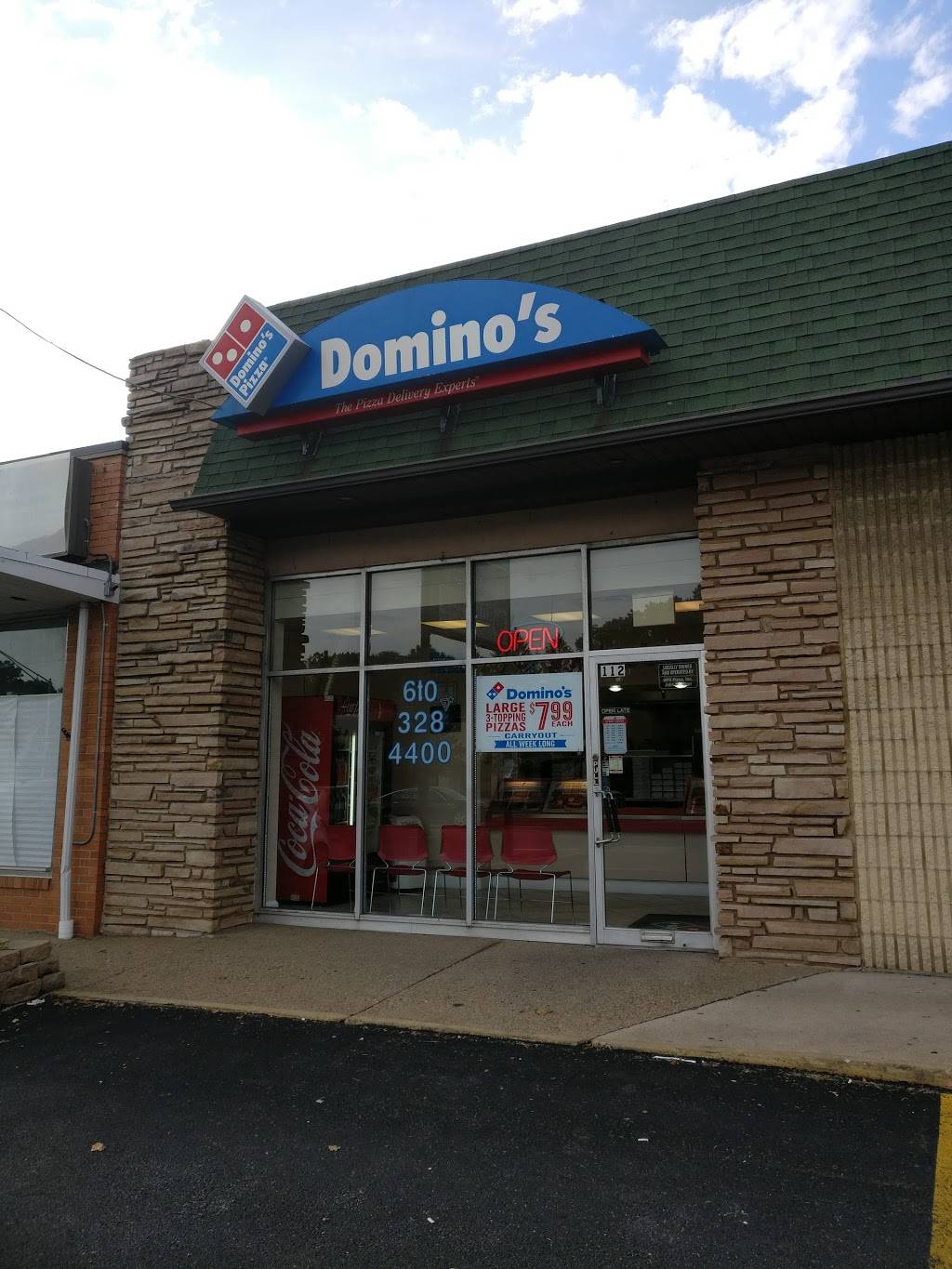 Dominos Pizza | meal delivery | 503 Baltimore Pike, Springfield, PA 19064, USA | 6103284400 OR +1 610-328-4400
