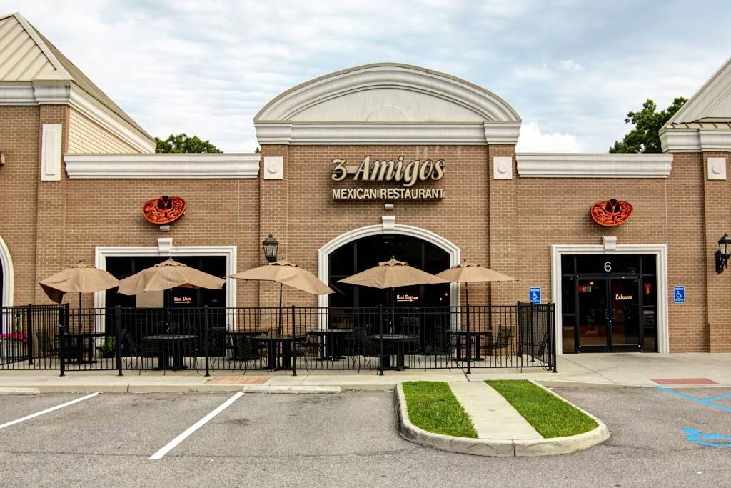3 Amigos Mexican Restaurant | restaurant | 500 S Battlefield Blvd S, Chesapeake, VA 23322, USA | 7575484105 OR +1 757-548-4105