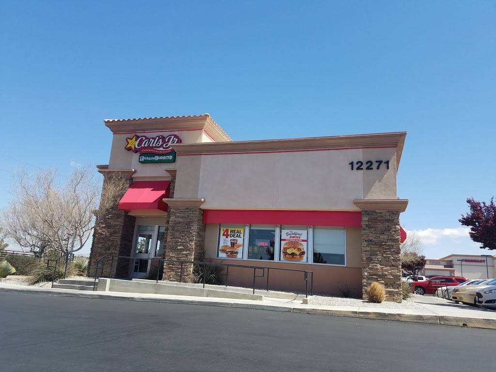 Carls Jr. | restaurant | 12271 Apple Valley Rd, Apple Valley, CA 92308, USA | 7602404169 OR +1 760-240-4169