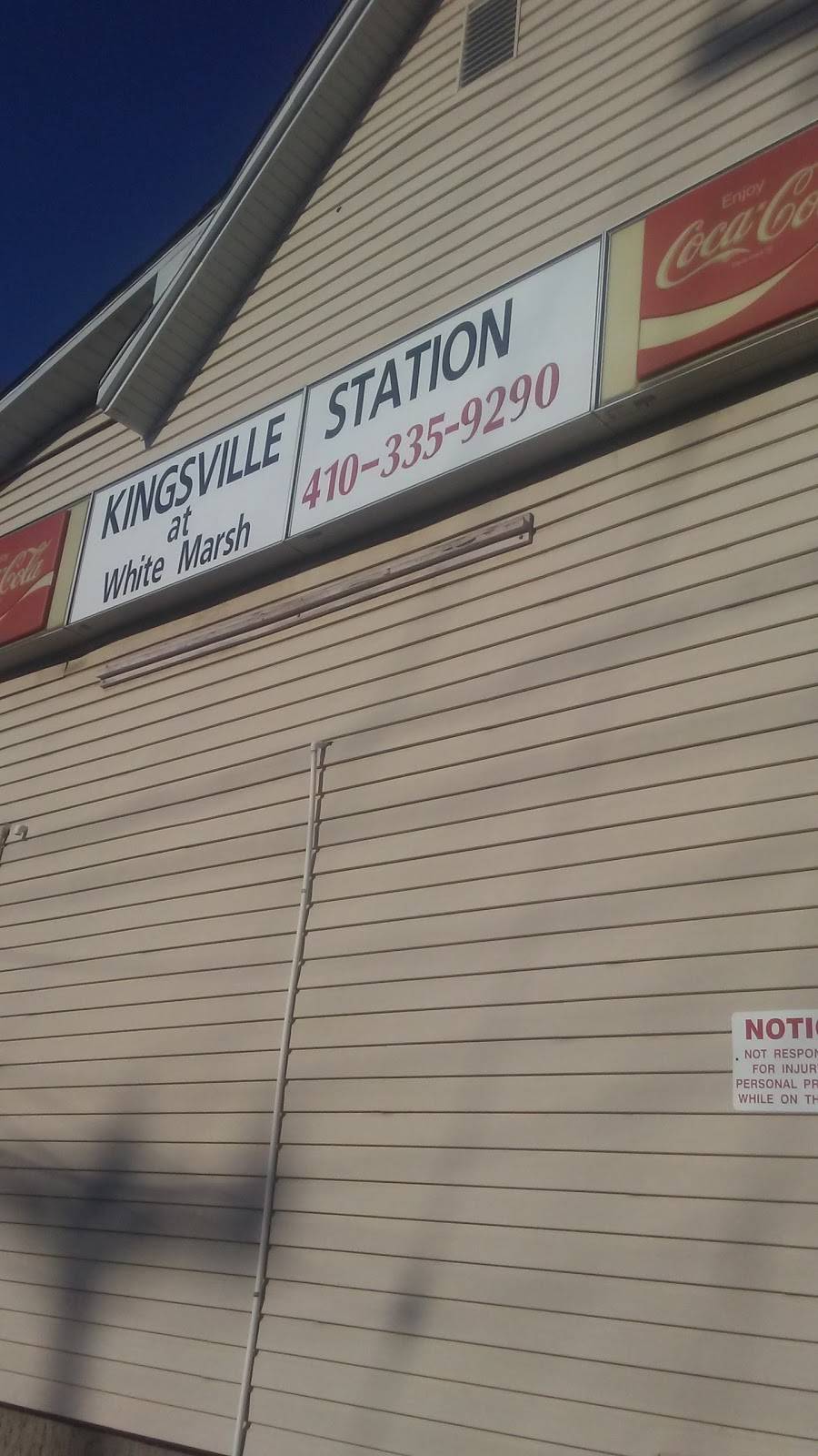 Kingsville Station White Marsh | meal takeaway | 5429 Ebenezer Rd, White Marsh, MD 21162, USA | 4103359290 OR +1 410-335-9290