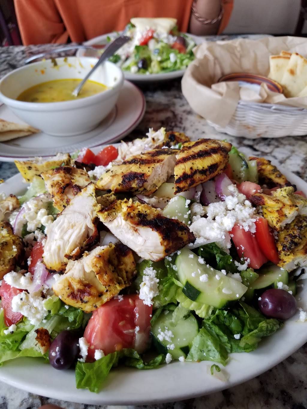 Greek Corner Café | restaurant | 1854 Marron Rd Suite.100, Carlsbad, CA 92008, USA | 7604345557 OR +1 760-434-5557