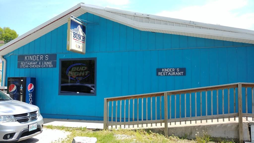 Kinders Restaurant | restaurant | 148 RR 1 Box, Golden Eagle, IL 62036, USA | 6188832586 OR +1 618-883-2586