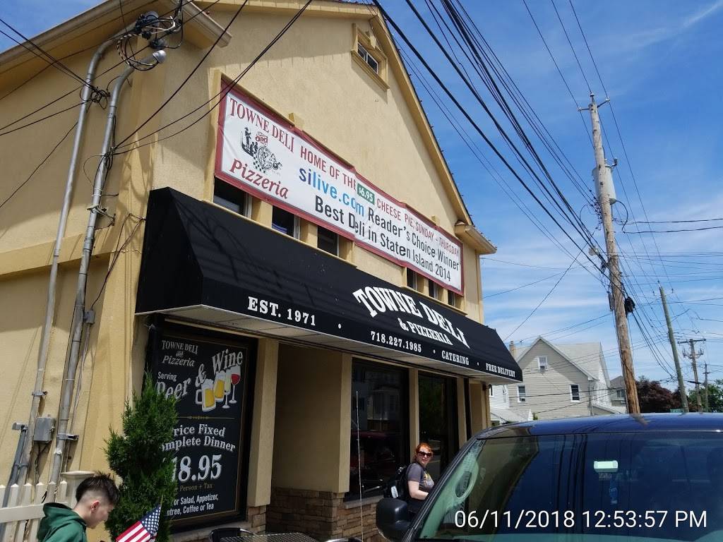 Towne Deli & Pizzeria | meal delivery | 1152, 5373 Arthur Kill Rd, Staten Island, NY 10307, USA | 7182271985 OR +1 718-227-1985