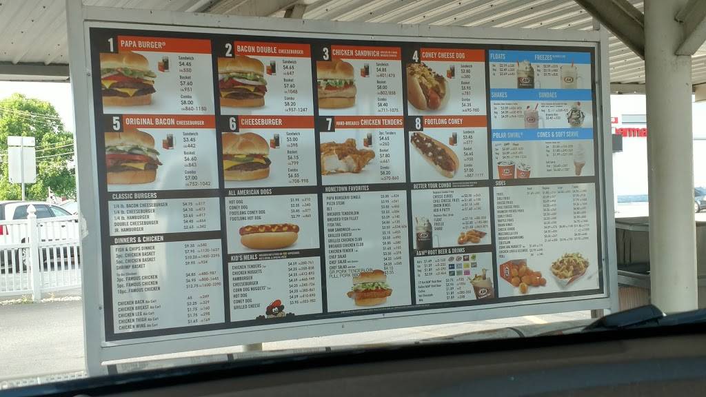 A&W Restaurant | restaurant | 1501 N Lincoln St, Greensburg, IN 47240, USA | 8126632772 OR +1 812-663-2772