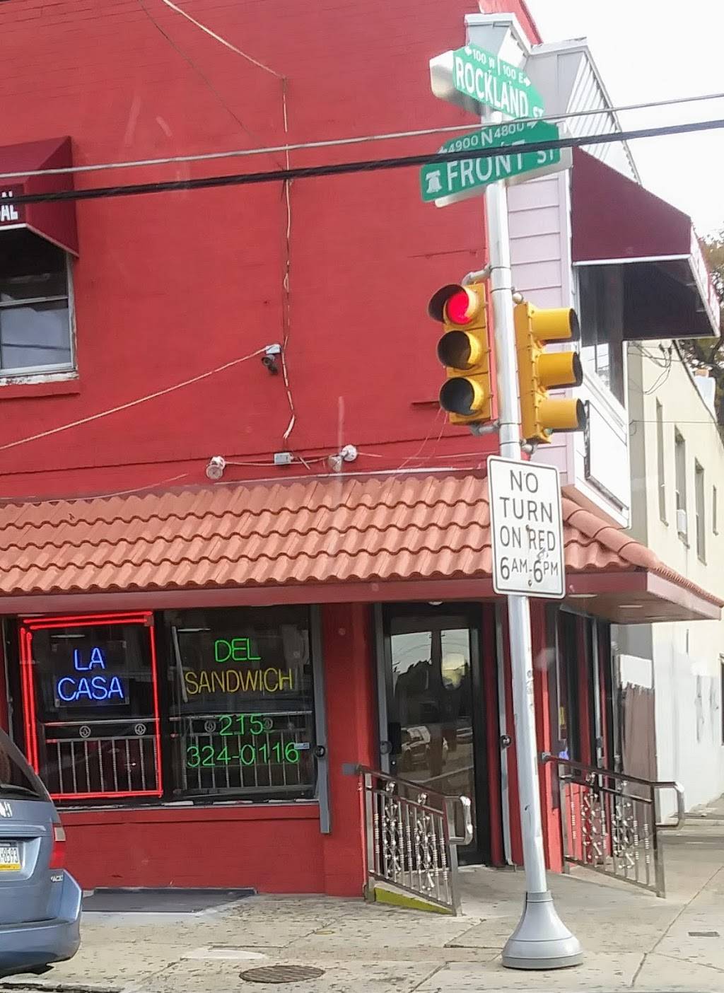 La Casa del Sandwich | restaurant | 101 E Rockland St, Philadelphia, PA 19120, USA | 2153240116 OR +1 215-324-0116