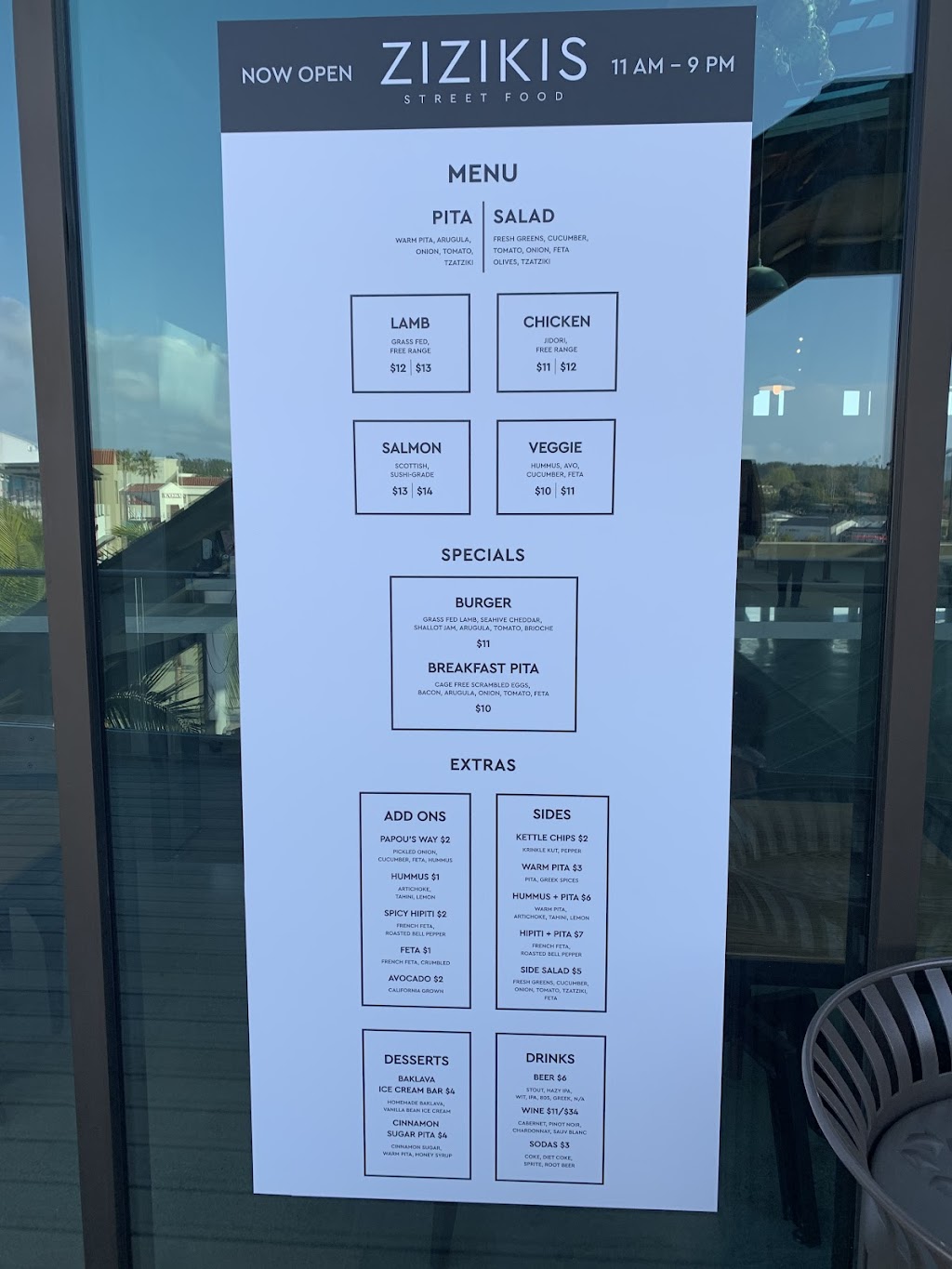 Zizikis Greek Street Food | restaurant | 12841 El Camino Real STE 206, San Diego, CA 92130, USA | 8589257595 OR +1 858-925-7595