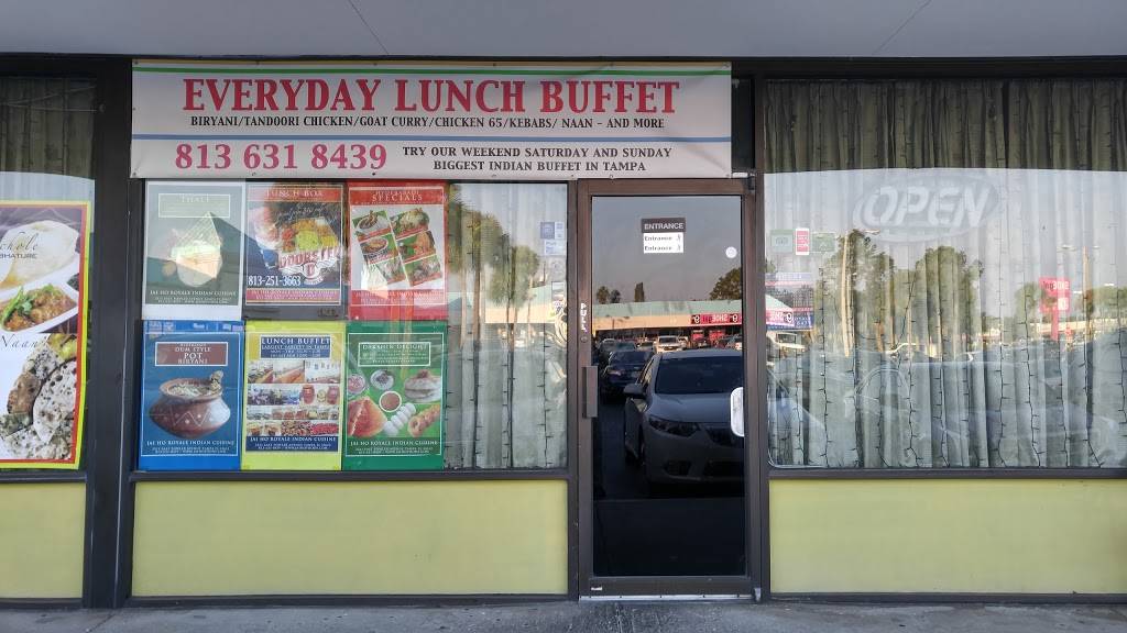 Jai Ho Royale Indian Cuisine | restaurant | 2311 E Fowler Ave, Tampa, FL 33612, USA | 8136318439 OR +1 813-631-8439