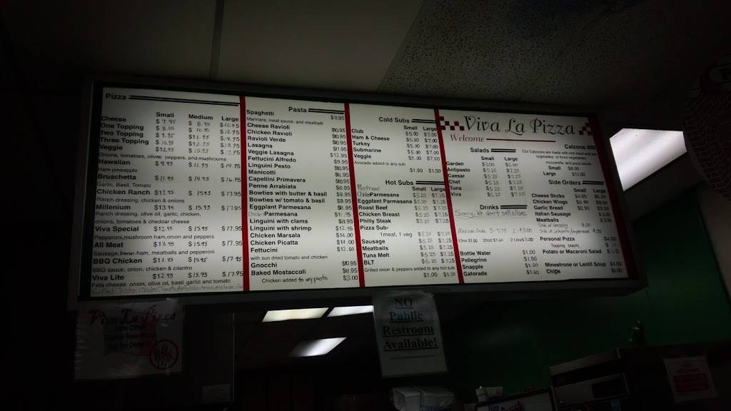 Viva La Pizza | restaurant | 1908 S Pacific Coast Hwy, Redondo Beach, CA 90277, USA | 3105401314 OR +1 310-540-1314