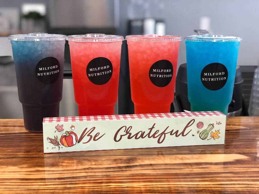 Milford Nutrition | restaurant | 6 Beach St, Milford, MA 01757, USA | 5086458825 OR +1 508-645-8825