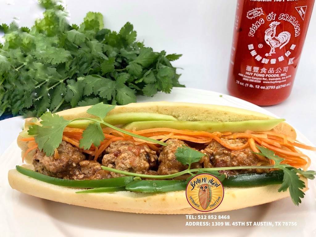 Banh mi ngon | restaurant | 3315, 1309 W 45th St, Austin, TX 78756, USA | 5128528468 OR +1 512-852-8468