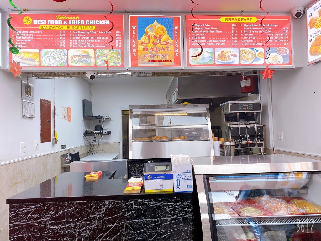 Desi Food & Fried Chicken | restaurant | 153-35 Hillside Avenue, Queens, NY 11432, USA | 9173914965 OR +1 917-391-4965