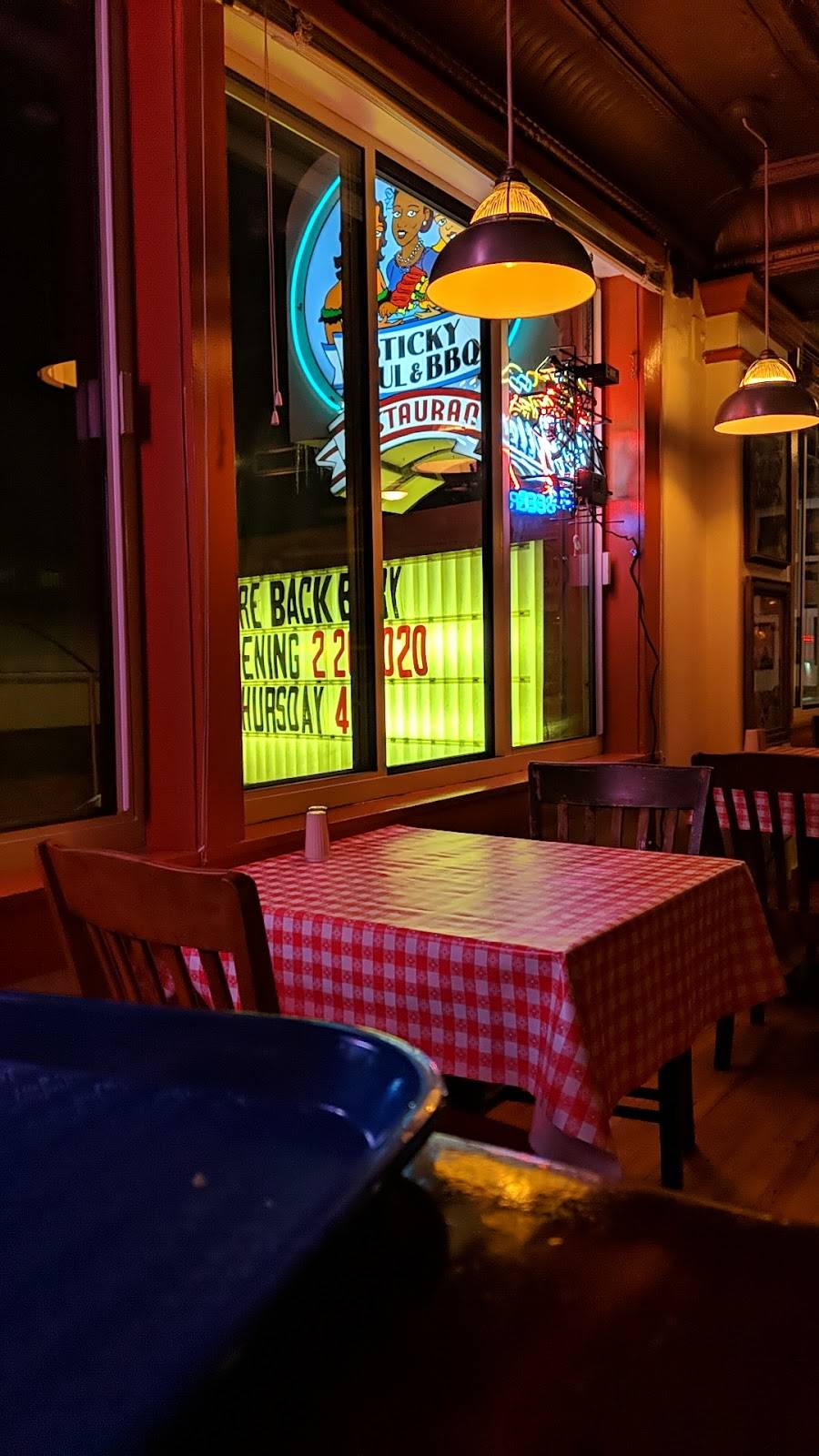 Sticky Soul and BBQ | restaurant | 625 Culver Rd, Rochester, NY 14609, USA | 5852881910 OR +1 585-288-1910