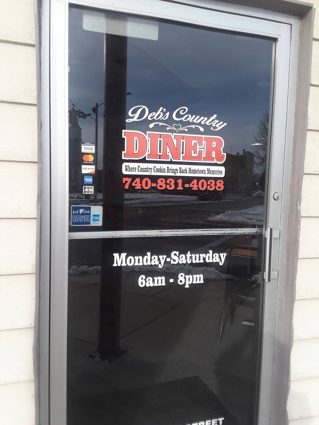 Debs Country Diner | restaurant | 2 E Main St, Mt Sterling, OH 43143, USA | 7408314038 OR +1 740-831-4038