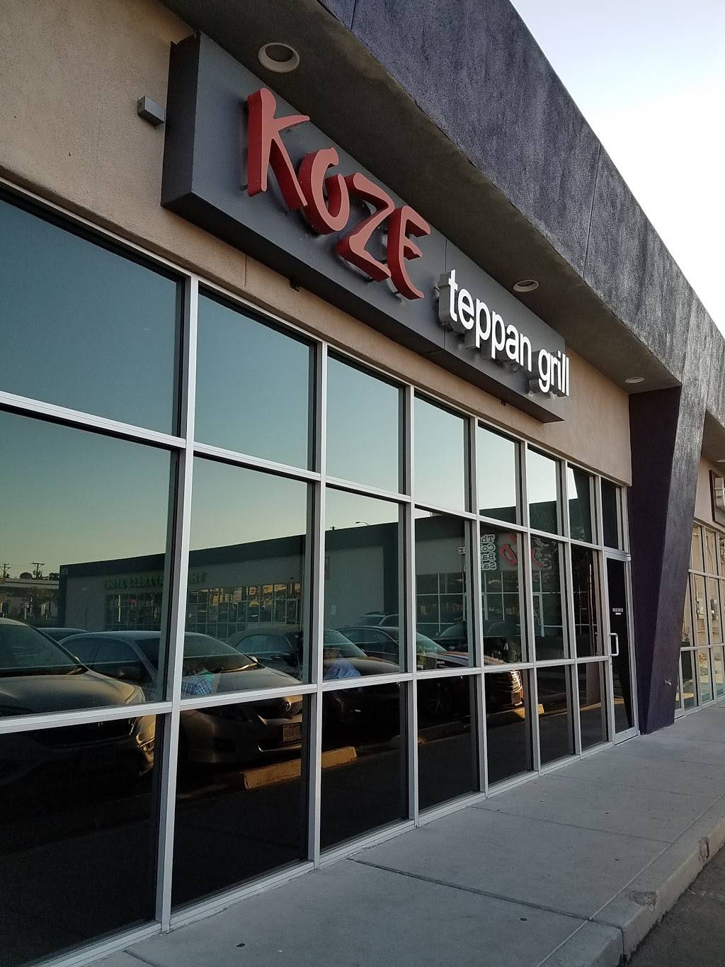 Koze Teppan Grill | restaurant | 6127 N Mesa St B, El Paso, TX 79912, USA | 9155841128 OR +1 915-584-1128
