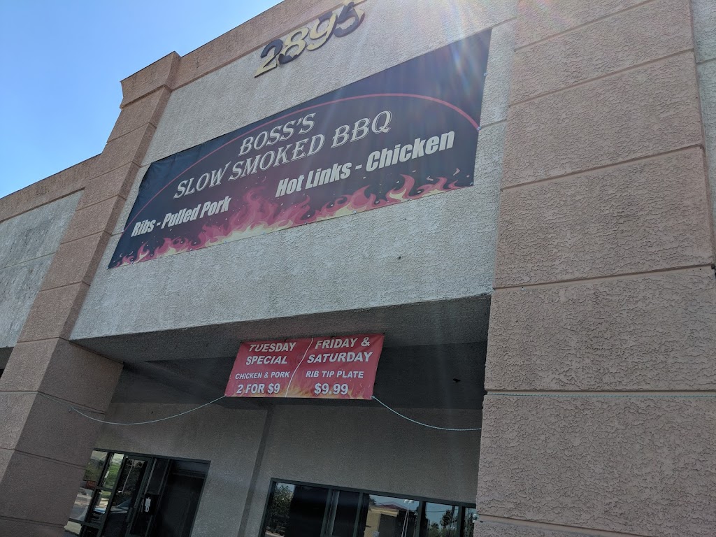 Bosss Slow Smoked BBQ | restaurant | 1957 N Decatur Blvd, Las Vegas, NV 89108, USA | 7026836656 OR +1 702-683-6656